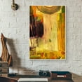 thumbnail image 1 of wall26 Floating Framed Canvas Wall Art for Living Room, Bedroom Golden Abstract Oil Painting Canvas Prints for Home Decoration Ready to Hang - 24x36 inches, 1 of 4
