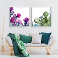 thumbnail image 1 of wall26 Floating Framed Canvas Wall Art for Living Room, Bedroom Green Plant Cactus Canvas Prints for Home Decoration Ready to Hang - 24"x24"x2 Panels, 1 of 4
