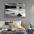 thumbnail image 1 of wall26 Floating Framed Canvas Wall Art for Living Room, Bedroom Black and White Water Canvas Prints for Home Decoration Ready to Hang - 16x24 inches, 1 of 4