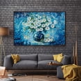 thumbnail image 1 of wall26 Floating Framed Canvas Wall Art for Living Room, Bedroom Bouquet Canvas Prints for Home Decoration Ready to Hang - 16x24 inches, 1 of 4