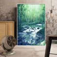 thumbnail image 1 of wall26 Floating Framed Canvas Wall Art for Living Room, Bedroom Forest Canvas Prints for Home Decoration Ready to Hang - 24x36 inches, 1 of 4