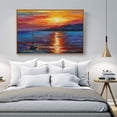 thumbnail image 1 of wall26 Floating Framed Canvas Wall Art for Living Room, Bedroom Scenery Canvas Prints for Home Decoration Ready to Hang - 16x24 inches, 1 of 4