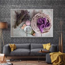 wall26 Floating Framed Canvas Wall Art for Living Room, Bedroom Spa Theme Canvas Prints for Home Decoration Ready to Hang - 24x36 inches