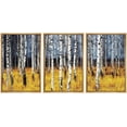 thumbnail image 1 of wall26 Framed Aspen Trees Fall Colors - Canvas Art Wall Art - 16"x24"x3 Natural, 1 of 5