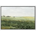 thumbnail image 1 of wall26 Framed Canvas Print Wall Art Green Meadow Hillside with Plants and Flowers Nature Wilderness Illustrations Modern Rustic Colorful Multicolor for Living Room, Bedroom, Office - 16"x24&quot, 1 of 7