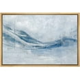 thumbnail image 1 of wall26 Framed Canvas Print Wall Art Pastel Watercolor Blue White Landscape Abstract Shapes Illustrations Modern Art Decorative Bohemian Multicolor for Living Room, Bedroom, Office - 16"x24", 1 of 5