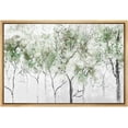 thumbnail image 1 of wall26 Framed Canvas Print Wall Art Rustic Pastel Green Spring Forest Tree Landscape Nature Wilderness Illustrations Modern Art Farmhouse/Country for Living Room, Bedroom, Office - 24"x36", 1 of 5