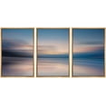 thumbnail image 1 of wall26 Framed Canvas Print Wall Art Set Abstract Blurry Lake Landscape at Dawn Nature Wilderness Photography Modern Art Rustic Colorful Vibrant for Living Room, Bedroom, Office - 24"x36"x3, 1 of 5
