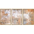 thumbnail image 1 of wall26 Framed Canvas Print Wall Art Set Grey &amp; Brown Grunge Brushstrokes Abstract Shapes Illustrations Modern Art Chic Colorful Multicolor Ultra for Living Room, Bedroom, Office - 24"x36&quo, 1 of 5
