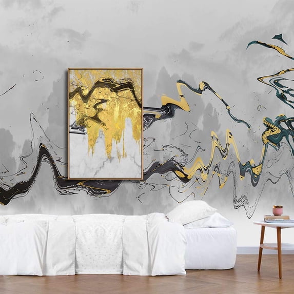 wall26 Framed Canvas Wall Art for Living Room, Bedroom Creative Idea Abstract Style Theme Canvas Prints for Home Decoration Ready to Hang - 24x36 inches