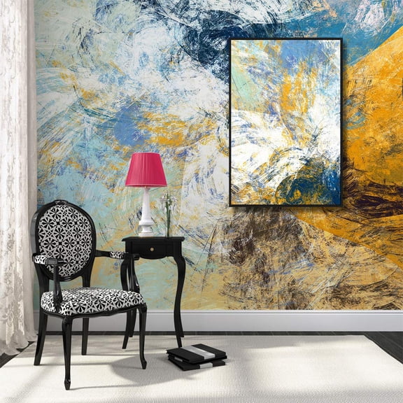 wall26 Framed Canvas Wall Art for Living Room, Bedroom Creative Idea Colour Profusion Theme Canvas Prints for Home Decoration Ready to Hang - 16x24 inches