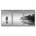 thumbnail image 1 of wall26 Framed Canvas Wall Art for Living Room, Bedroom Floating Lone Island Canvas Prints for Home Decoration Ready to Hang - 24"x36"x3 Panels, 1 of 4