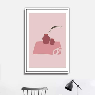 wall26 Framed Canvas Wall Art for Living Room, Bedroom Abstract Theme Canvas Prints for Home Decoration Ready to Hang - 16x24 inches