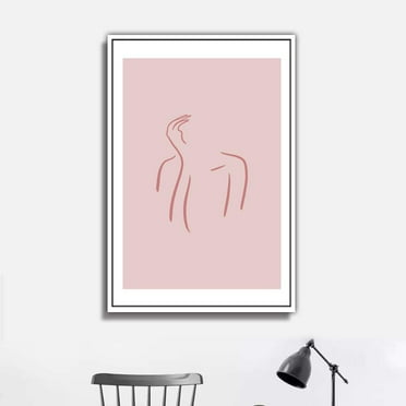 wall26 Framed Canvas Wall Art for Living Room, Bedroom Abstract Theme Canvas Prints for Home Decoration Ready to Hang - 16x24 inches