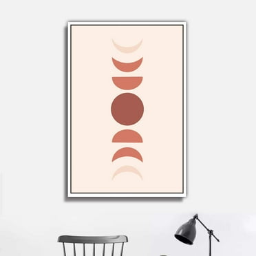 wall26 Framed Canvas Wall Art for Living Room, Bedroom Abstract Theme Canvas Prints for Home Decoration Ready to Hang - 16x24 inches