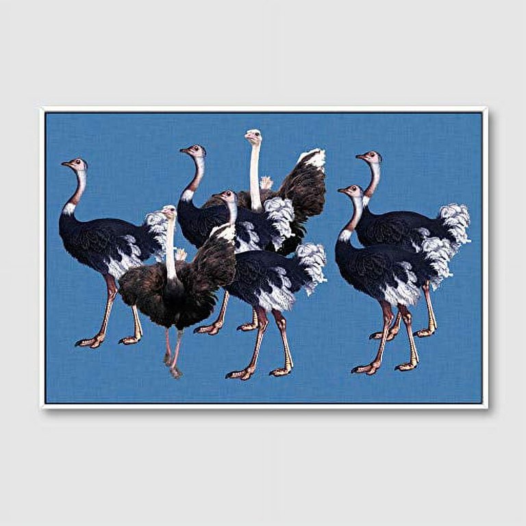 wall26 Framed Canvas Wall Art for Living Room, Bedroom Animals Canvas  Prints for Home Decoration Ready to Hang - 24x36 inches