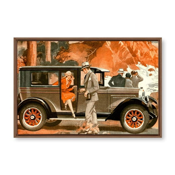 wall26 Framed Canvas Wall Art for Living Room, Bedroom Classical Theme Canvas Prints for Home Decoration Ready to Hang - 16x24 inches