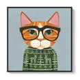 thumbnail image 1 of wall26 Framed Canvas Wall Art for Living Room, Bedroom Cute Animal Theme Canvas Prints for Home Decoration Ready to Hang - 24x24 inches, 1 of 4