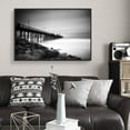 thumbnail image 1 of wall26 Framed Canvas Wall Art for Living Room, Bedroom Quiet Bridge into Sea Canvas Prints for Home Decoration Ready to Hang - 16x24 inches, 1 of 4
