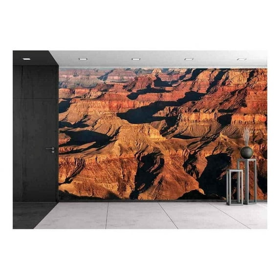 wall26 - Grand Canyon Sunrise - Removable Wall Mural | Self-Adhesive Large Wallpaper - 100x144 inches