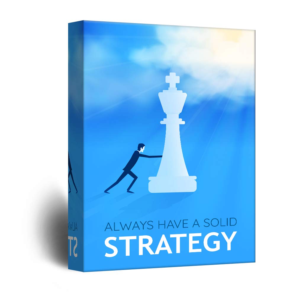 wall26 Inspirational Quotes Canvas Wall Art Always Have a Solid