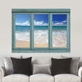 thumbnail image 1 of wall26 - Island Getaway - Tropical Vacation Scene on Private Sandy Resort - Wall Mural, Removable Sticker, Home Decor - 36x48 inches, 1 of 6