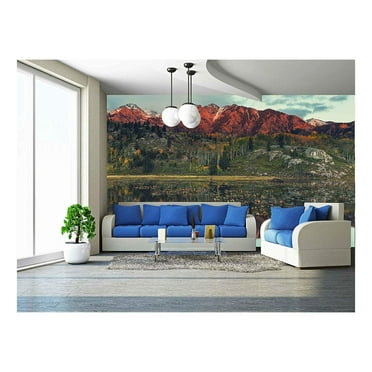 wall26 - Lake - Removable Wall Mural | Self-Adhesive Large Wallpaper - 100x144 inches