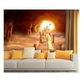 thumbnail image 1 of wall26 - Large Wall Mural - Fantasy Series - Beauty Walking Towards The Light in a Cave | Self-Adhesive Vinyl Wallpaper/Removable Modern Wall Decor - 100x144 inches, 1 of 6