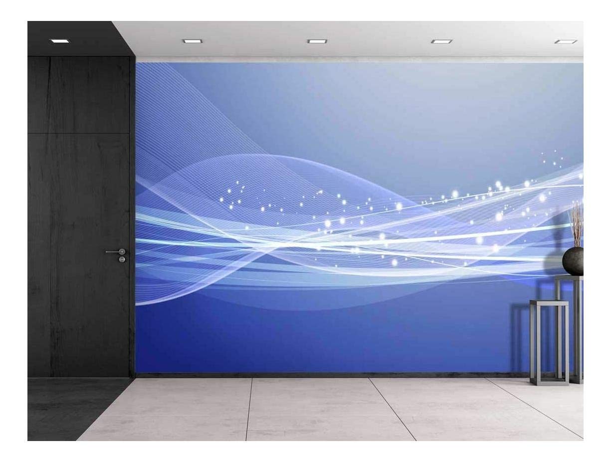 wall26 - Large Wall Mural - Gorgeous Lines and Patterns | Self-Adhesive Vinyl Wallpaper/Removable Modern Decorating Wall Art - 100" x 144"
