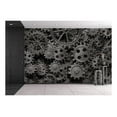 thumbnail image 1 of wall26 - Many Old Rusty Metal Gears or Machine Parts - Removable Wall Mural | Self-Adhesive Large Wallpaper - 100x144 inches, 1 of 5