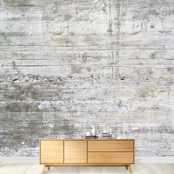 wall26 - Old Grunge Obsolete Wall - Removable Wall Mural | Self-Adhesive Large Wallpaper - 66x96 inches