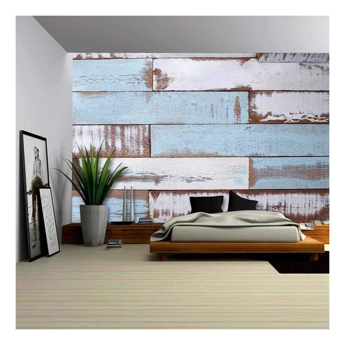 wall26 - Old Wood Texture and Background - Removable Wall Mural | Self ...
