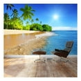 thumbnail image 1 of wall26 - Palm Trees on Tropical Beach Vacation - Landscape - Wall Mural, Removable Sticker, Home Decor - 66x96 inches, 1 of 5