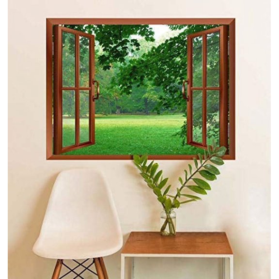 wall26 Park in Autumn Removable Wall Sticker/Wall Mural - 36"x48"