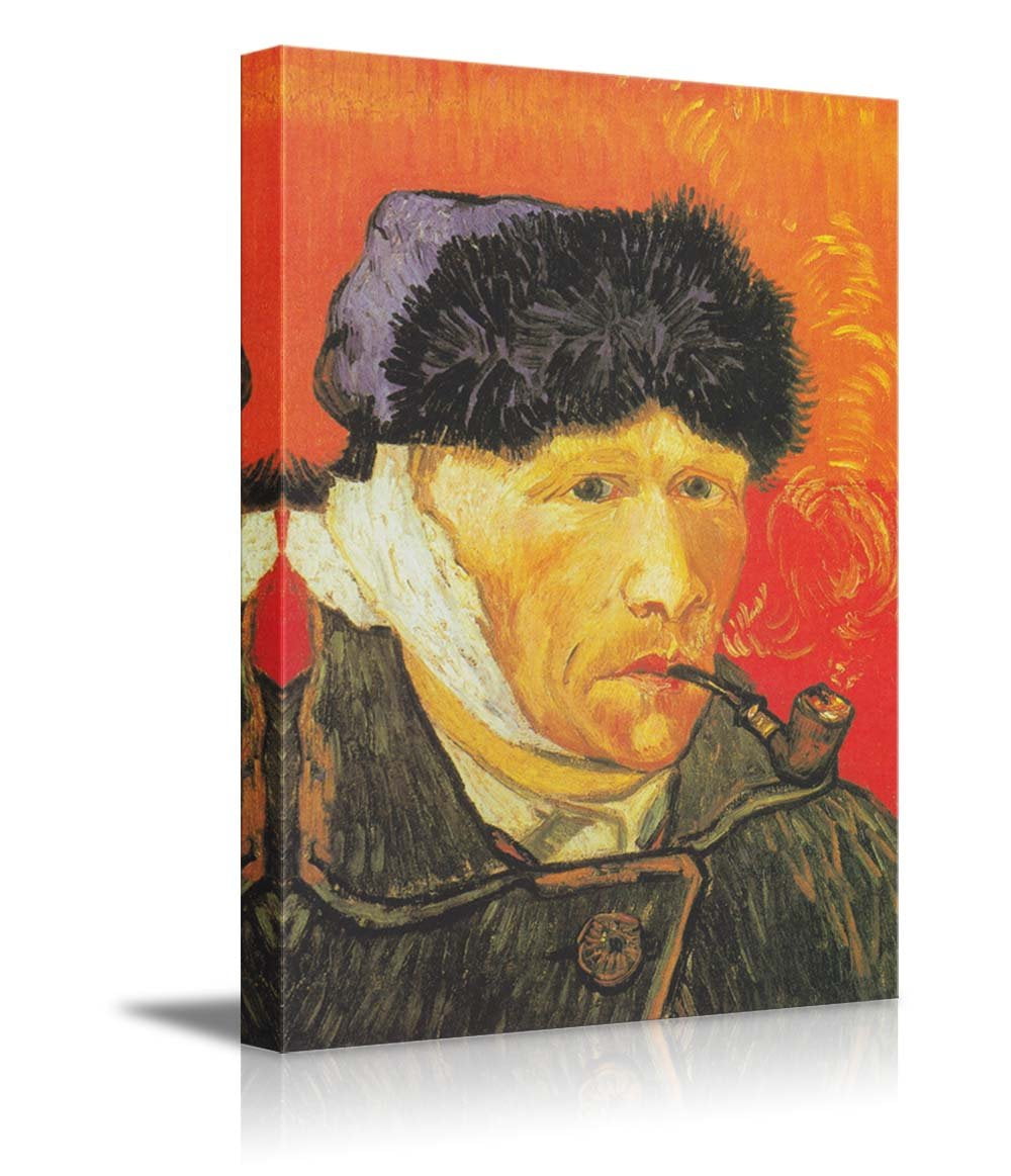 wall26 Portrait With Bandaged Ear by Vincent Van Gogh - Oil Painting