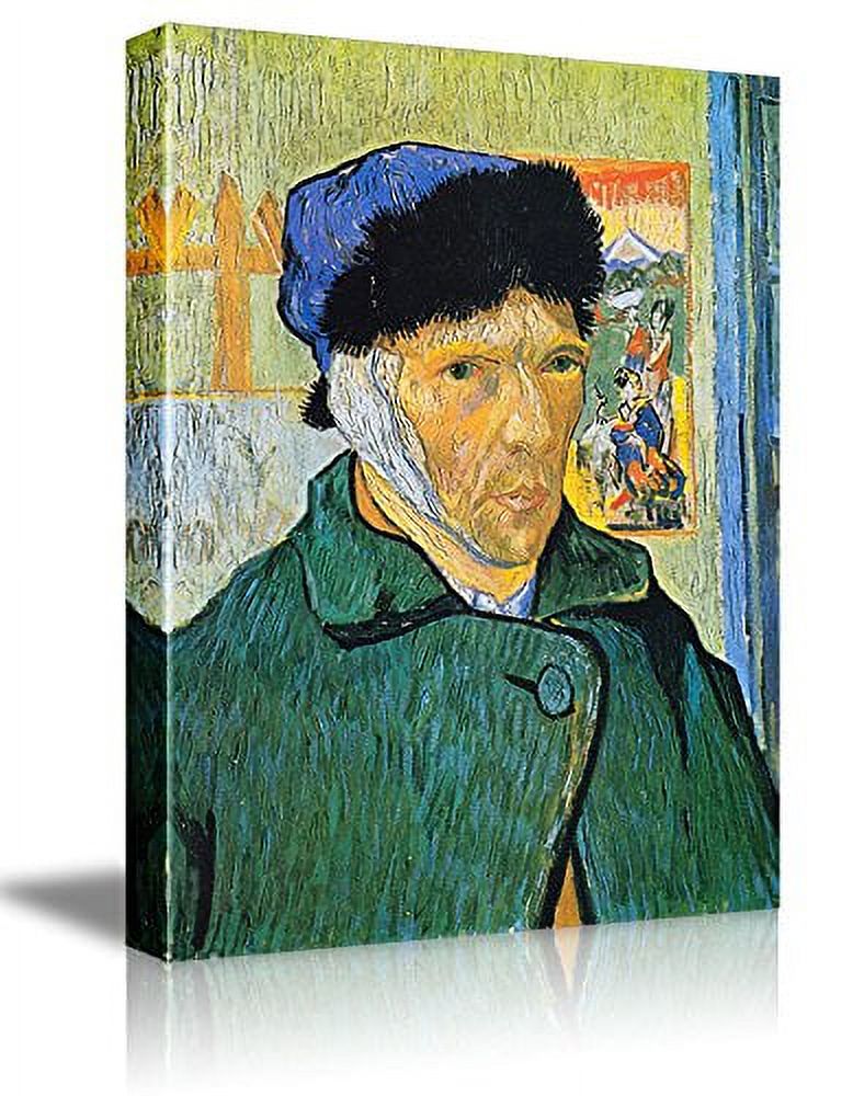 wall26 Portrait With Bandaged Ear by Vincent Van Gogh - Oil Painting