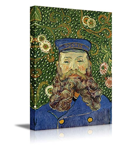 wall26 - Portrait of The Postman Joseph Roulin by Vincent Van Gogh ...
