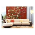 thumbnail image 1 of wall26 - Red Almond Blossom by Vincent Van Gogh - Wall Mural, Removable Sticker, Home Decor - 100x144 inches, 1 of 6