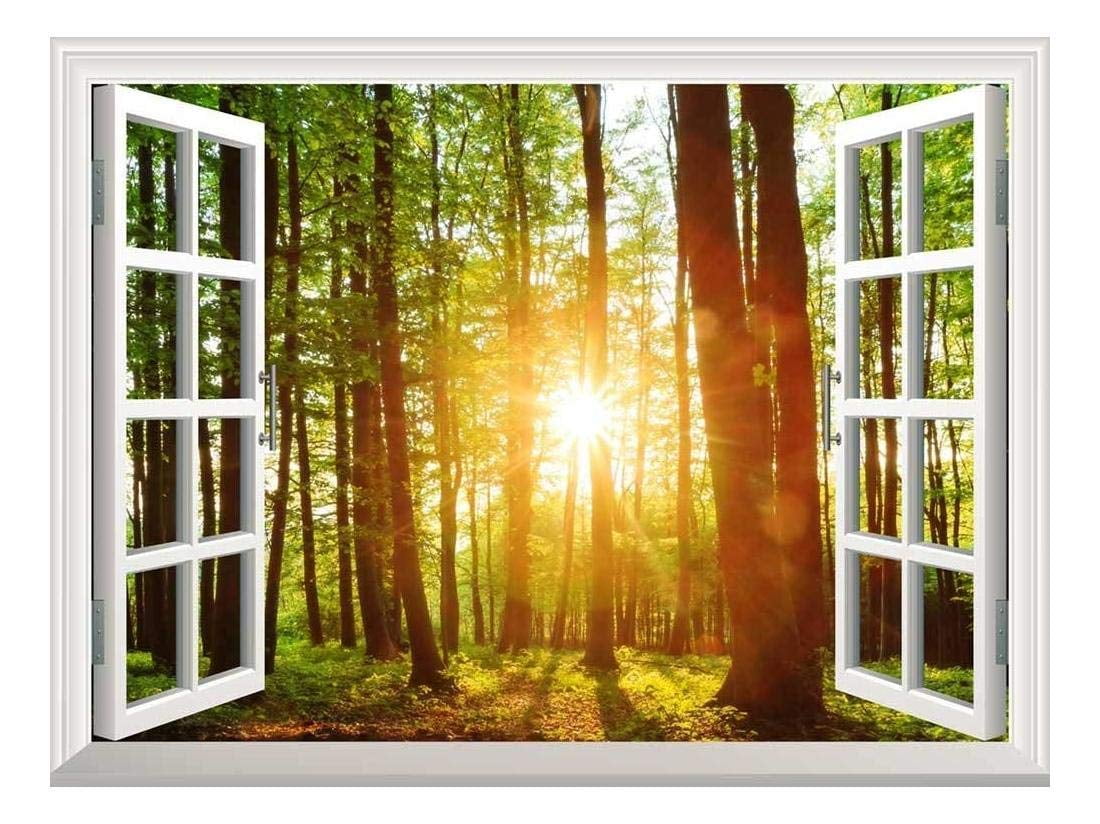 wall26 Removable Wall Sticker/Wall Mural Majestic Sunset in The