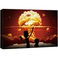 thumbnail image 1 of wall26 Rick and Morty Canvas Wall Art Modern Wall Decor Stretched and Framed Ready to Hang - 32x48 inches, 1 of 7
