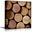thumbnail image 1 of wall26 - Square Canvas Wall Art - Rustic Style Wine Corks - Giclee Print Gallery Wrap Modern Home Art Ready to Hang - 16x16 inches, 1 of 4