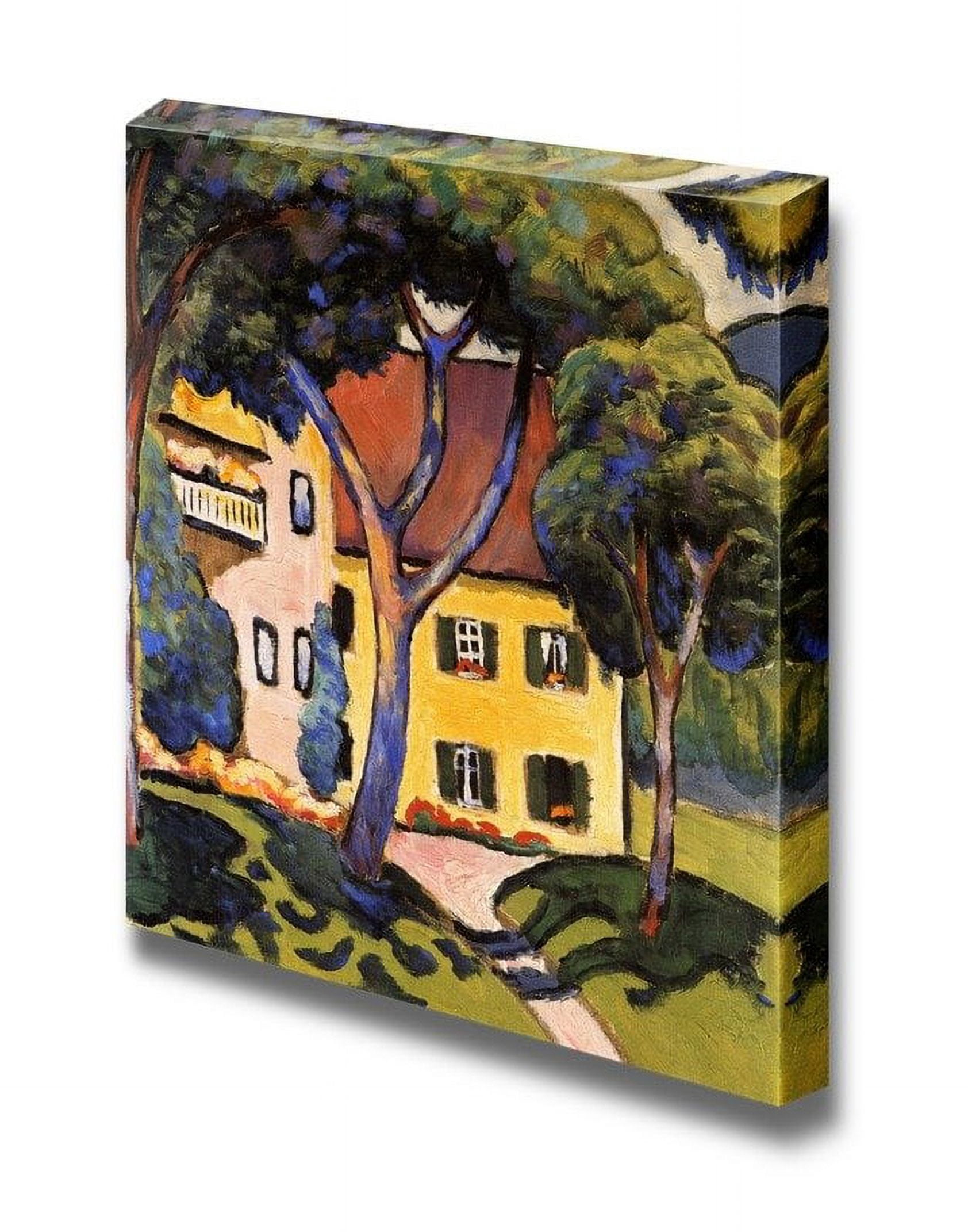 Sailing Boat, Tegernsee’ by August Macke as a print or poster