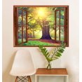 thumbnail image 1 of wall26 Sunrays Through Beautiful Tree Removable Wall Sticker/Wall Mural - 36"x48", 1 of 4