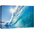thumbnail image 1 of wall26 Surf a Tropical Blue Wave - Canvas Art Home Art - 24x36 inches, 1 of 5