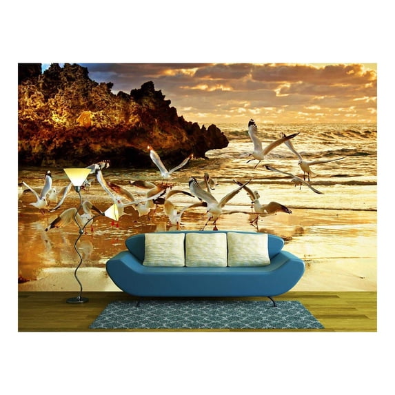 wall26 - Two Rocks Perth Western Australia - Removable Wall Mural | Self-Adhesive Large Wallpaper - 100x144 inches