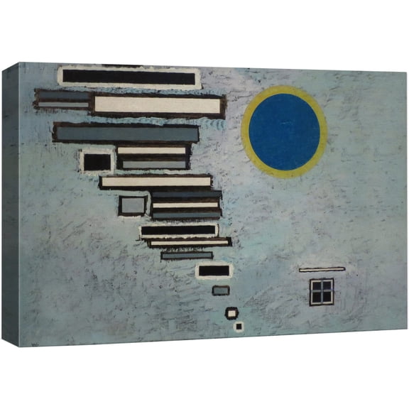 wall26 - Unequal by Vassily Kandinsky - Canvas Print Wall Art Famous Painting Reproduction - 12" x 18"