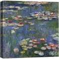 thumbnail image 1 of wall26 - Water Lilies by Claude Monet - Canvas Art Wall Art - 24" x 24", 1 of 5