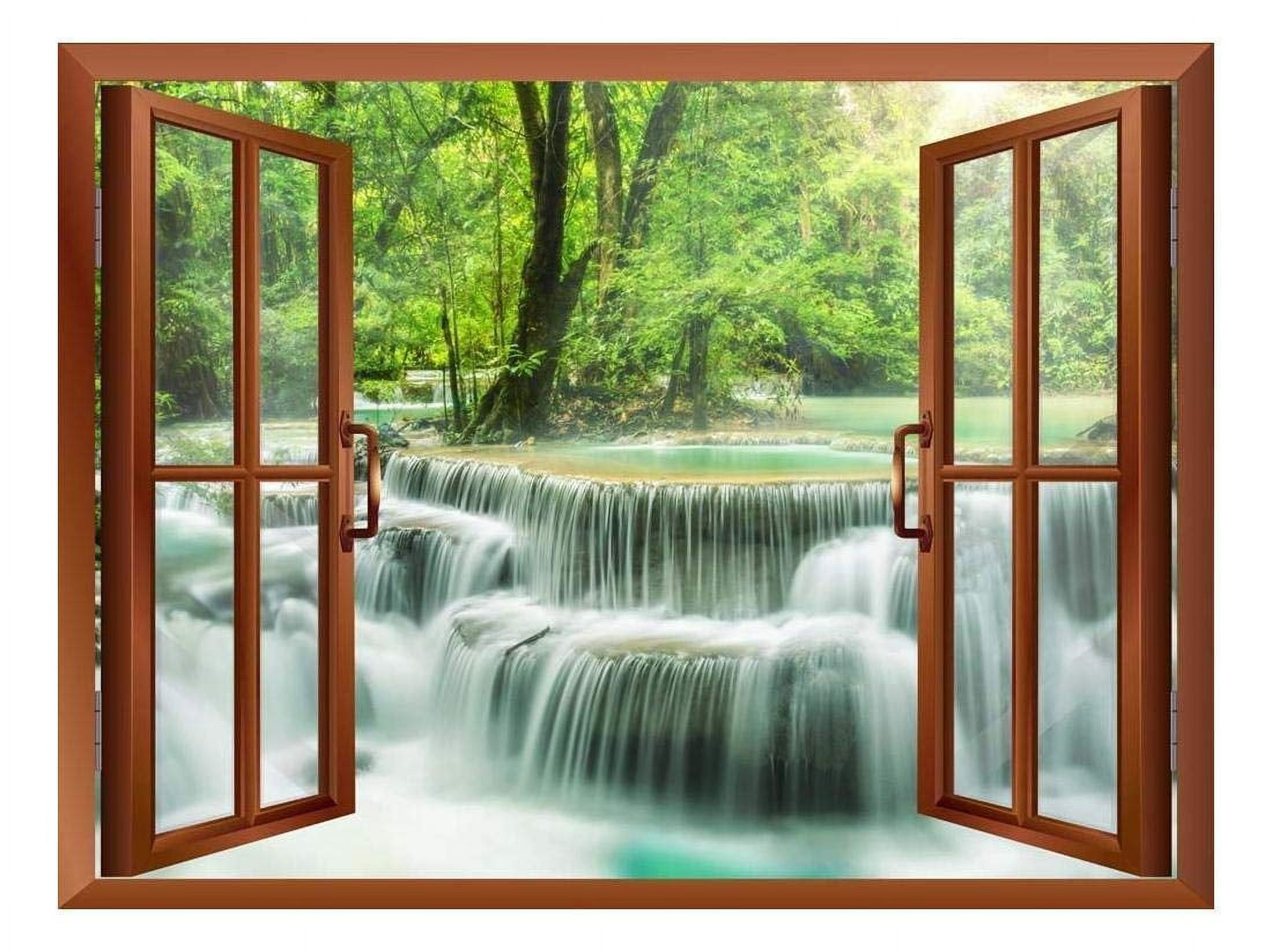 wall26 - Waterfall in Thailand Removable Wall Sticker/Wall Mural - 36 ...