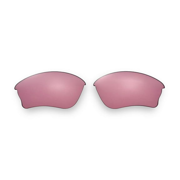 walleva replacement lenses or lenses/rubber kit for oakley half jacket xlj sunglasses - 47 options (pink)
