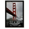 thumbnail image 1 of wallsthatspeak 22x30 Black Picture Frame for Puzzles Posters Photos or Artwork, 1 of 5